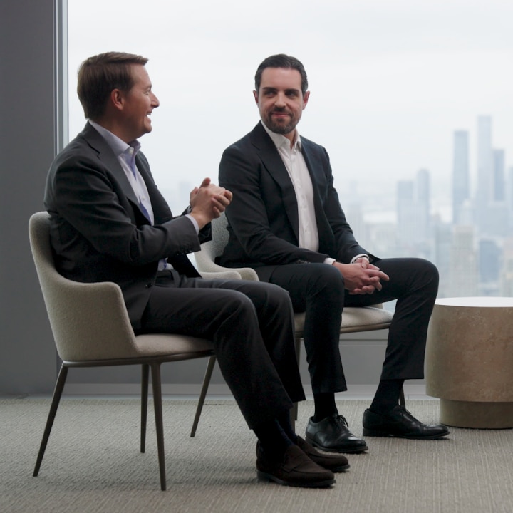 2 colleauges from Goldman Sachs Wealth Management Investment Strategy Group