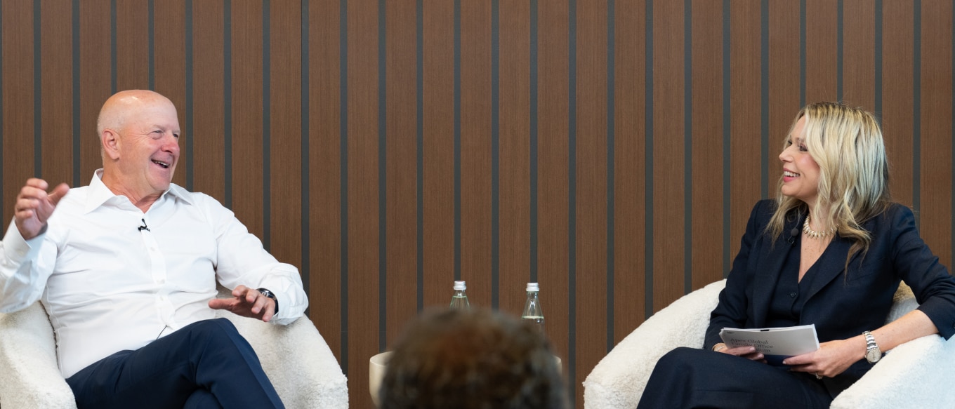David Solomon, Chairman & CEO, Goldman Sachs and Sara Naison-Tarajano, Head, Goldman Sachs Ayco; Head, Goldman Partner Office; Co-Head, One Goldman Sachs Family Office at Apex Symposium 2026