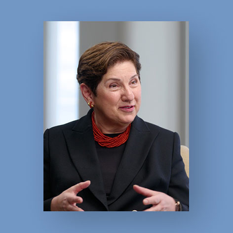 A Professional headshot of Sharmin Mossavar-Rahmani, Chief Investment Officer of Wealth Management and Head of the Investment Strategy Group